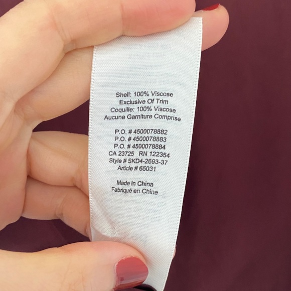 Aritzia wilfred Murol rust top xs preloved - Picture 3 of 9